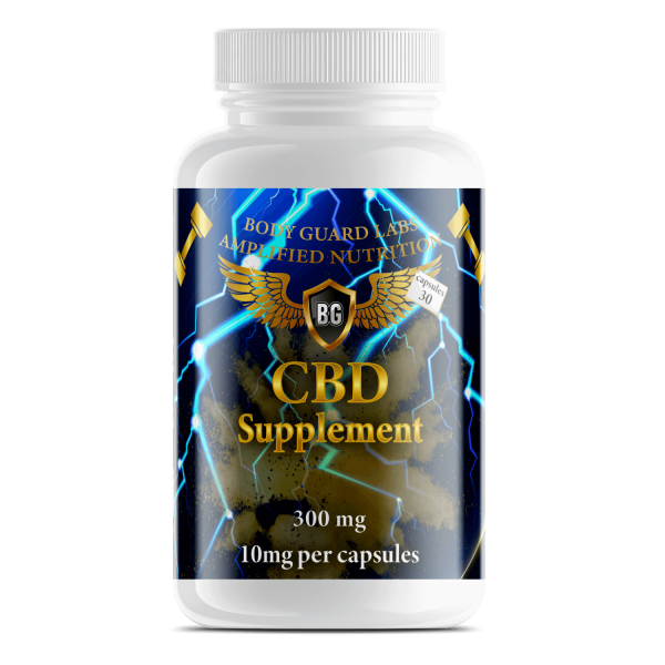 CBD Capsules – CBD Supplement 300mg (30 capsules)