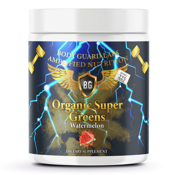 Organic Super Greens – Watermelon